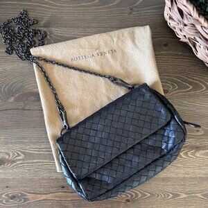 Bottego Veneta Intrecciato Crossbody Bag